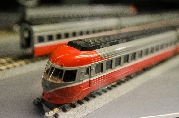 列車の模型